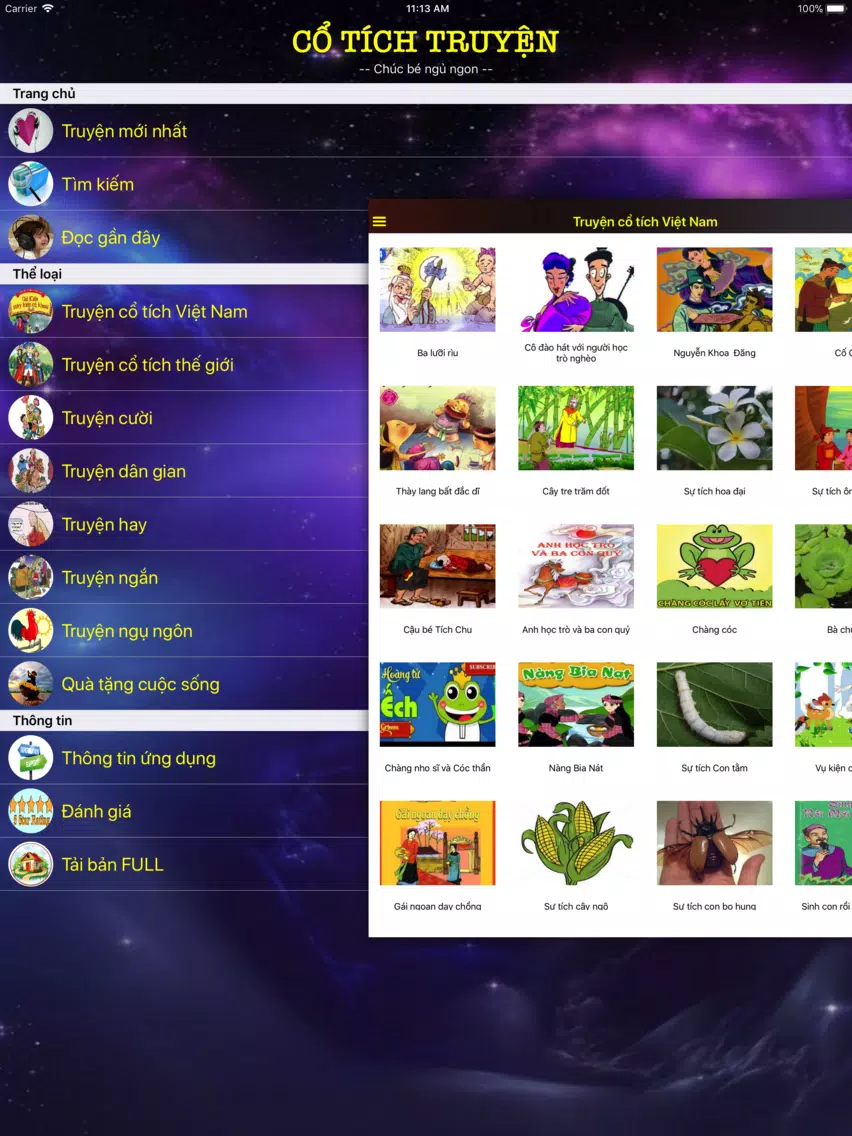 Cổ tích truyện iPad Screenshots