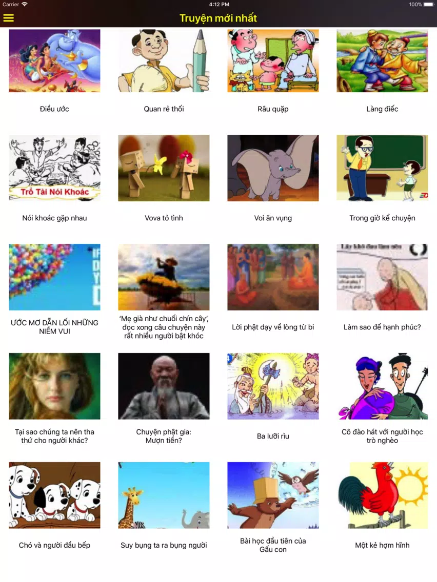 Cổ tích truyện iPad Screenshots