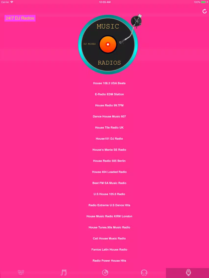 Скриншоты DJ Mixes iPad