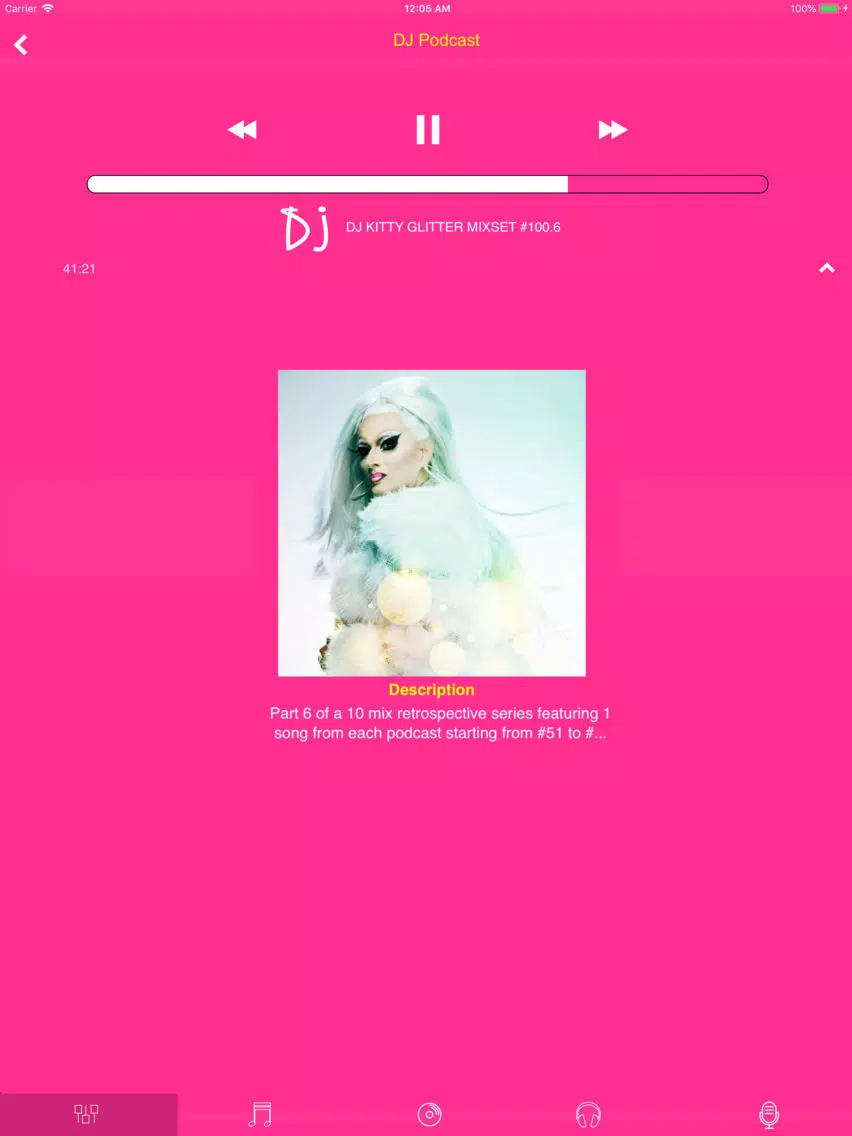 Скриншоты DJ Mixes iPad
