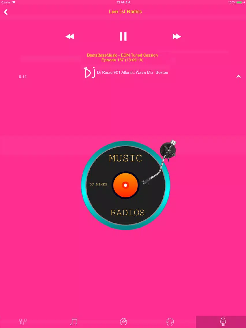 Скриншоты DJ Mixes iPad