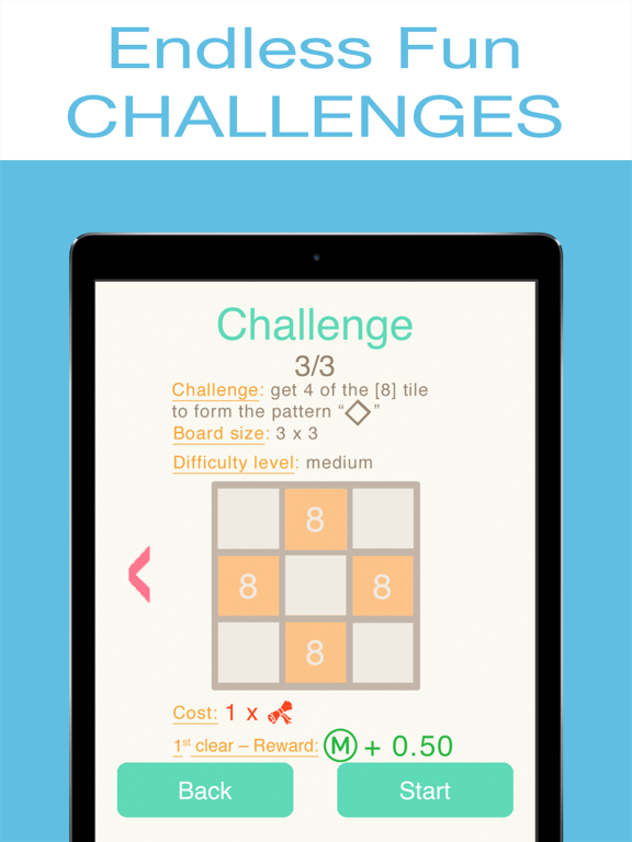 2048 6x6 iPad Screenshots