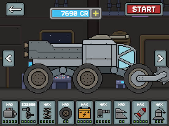 Death Rover: Space Zombie Rush iPad  سکرین شاٹس