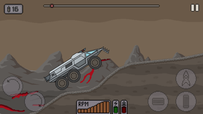 Death Rover: Space Zombie Rush سکرین شاٹس