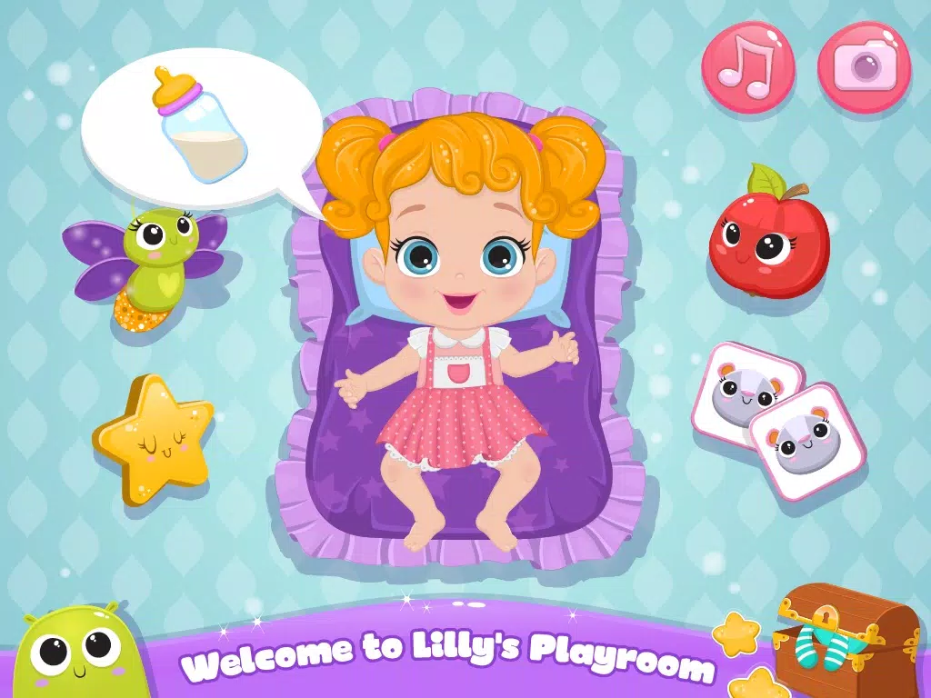 Baby Lilly's Loving Care & Games iPad Screenshots