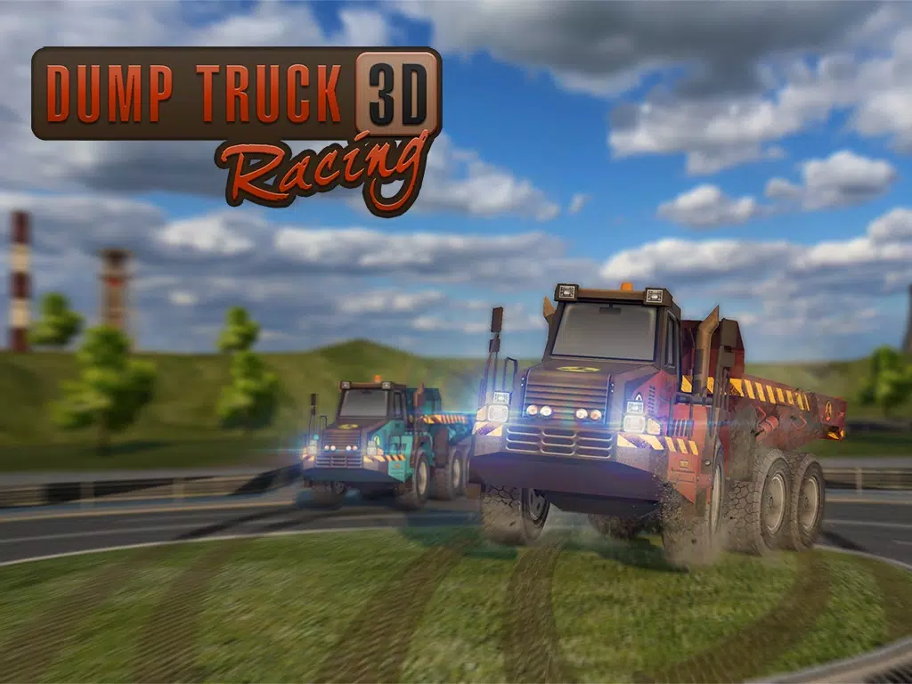 Tangkapan layar Dump Truck 3D Racing iPad 