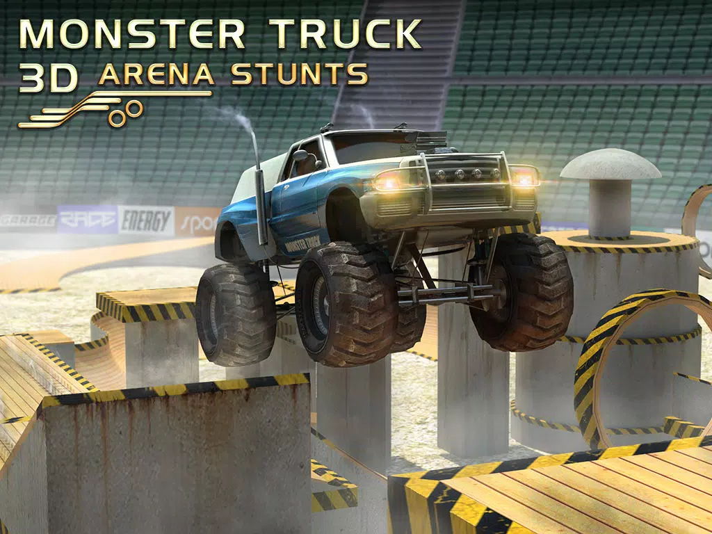 Monster Truck 3D Arena Stunts iPad Screenshots