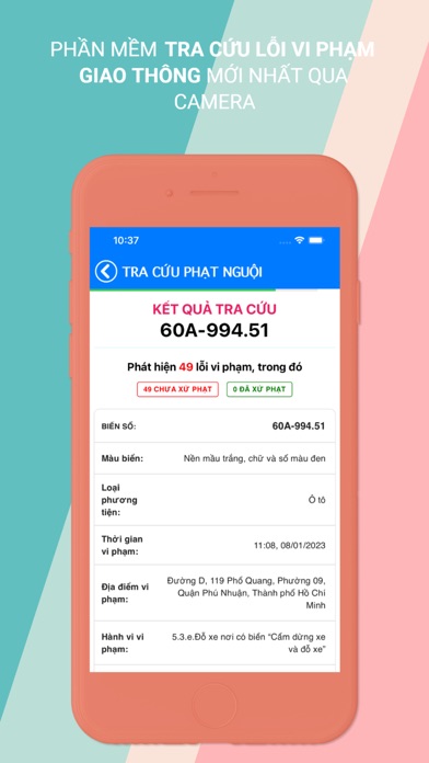Tra Cứu Phạt Nguội Ô Tô Screenshots