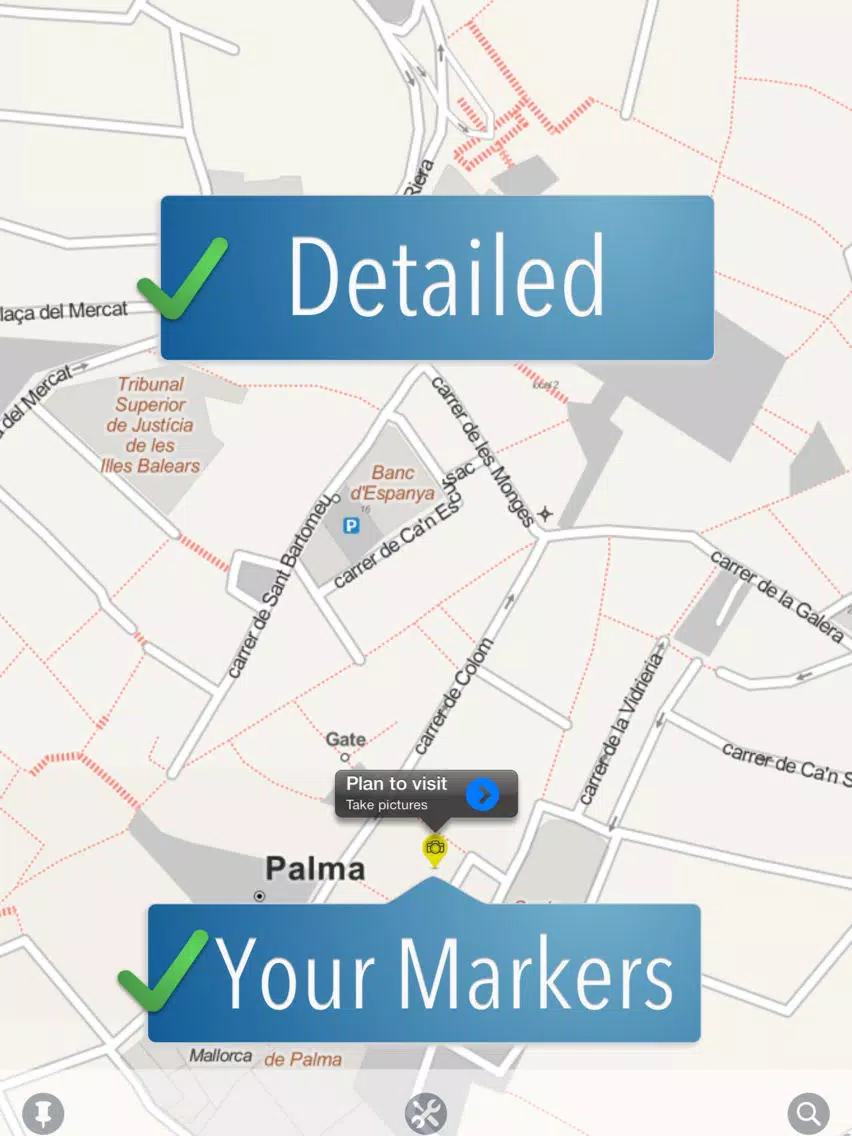 Majorca Travelmapp iPad Screenshots