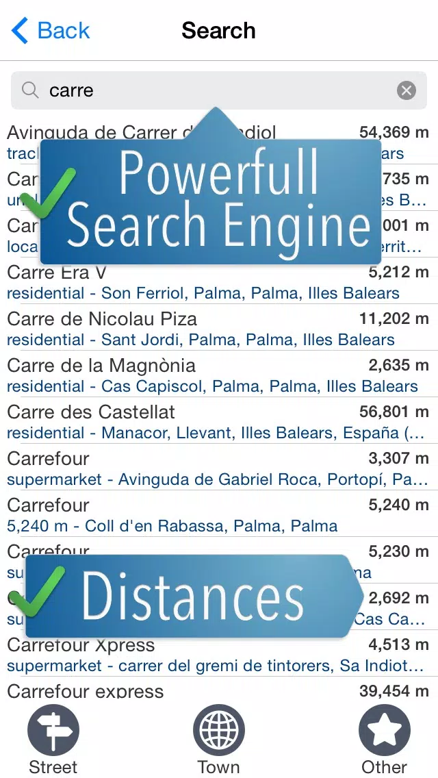 Majorca Travelmapp Screenshots