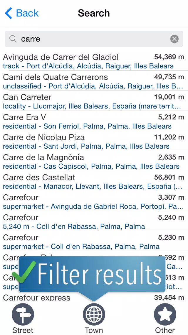 Majorca Travelmapp Screenshots