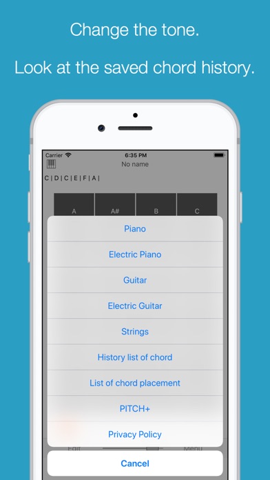 My Chord - easy play chord Screenshots