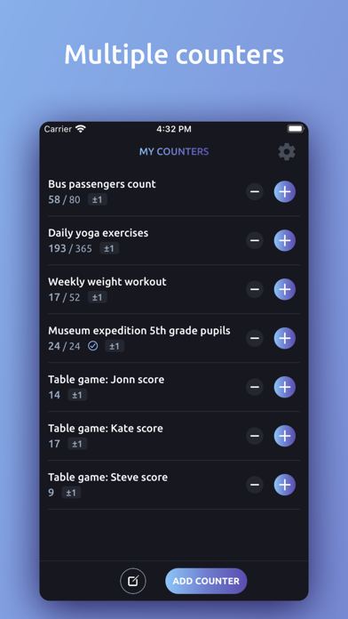 Tally Counter - Click to Count Screenshots