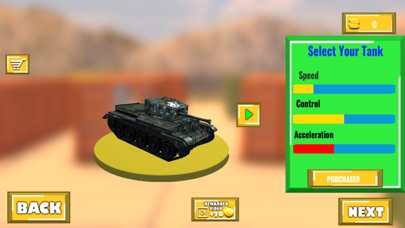 Captures d'écran de War Machines: Tank Strike 3D