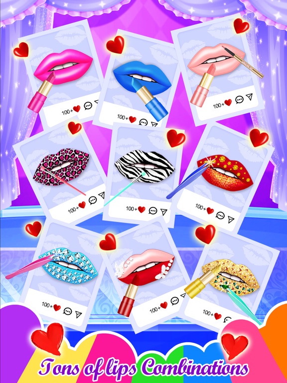 Lip Art - Beauty Makeup iPad Screenshots