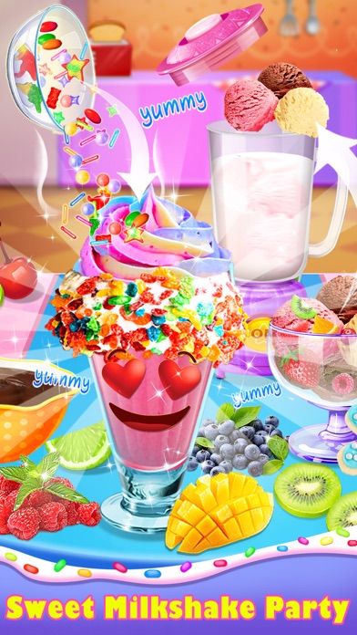 Milkshake Party - Frozen Drink应用截图