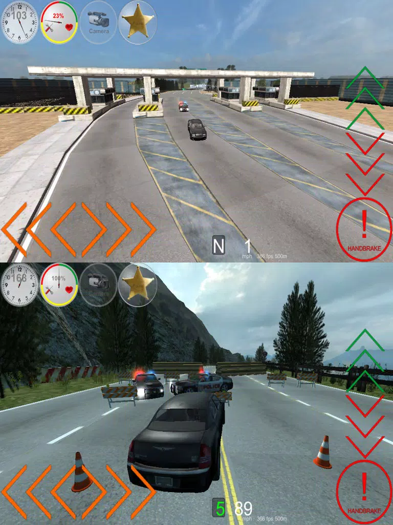 Captures d'écran de Duty Driver Police LITE iPad 