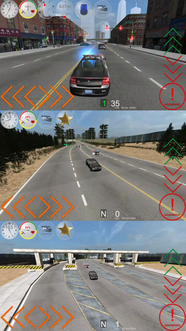 Captures d'écran de Duty Driver Police LITE