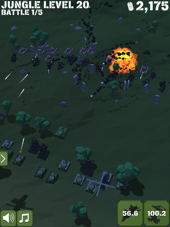 Скриншоты TANKY TANKS iPad 