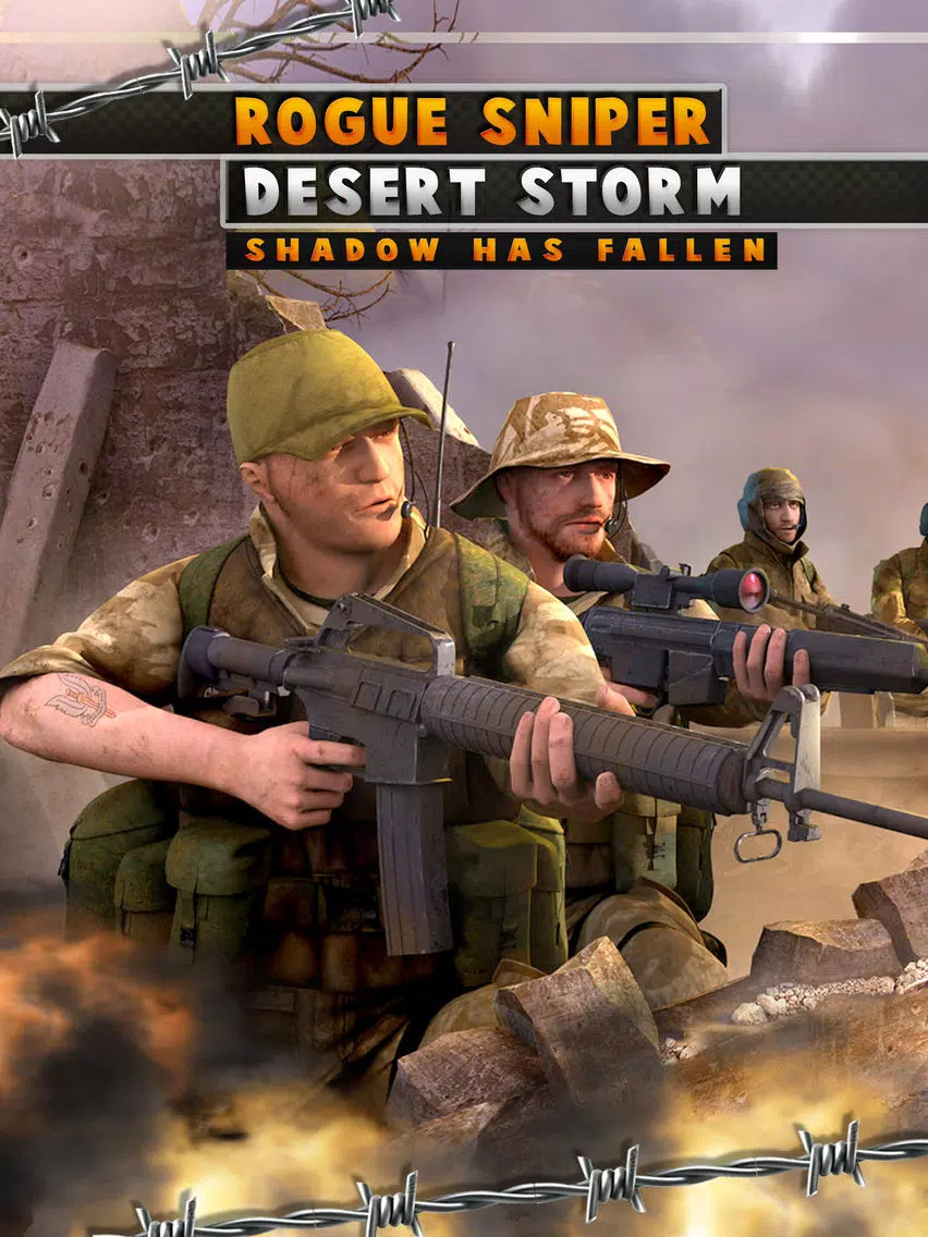 صور Rogue sniper desert storm iPad 