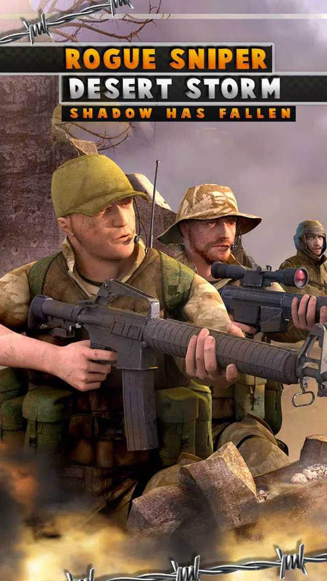 صور Rogue sniper desert storm