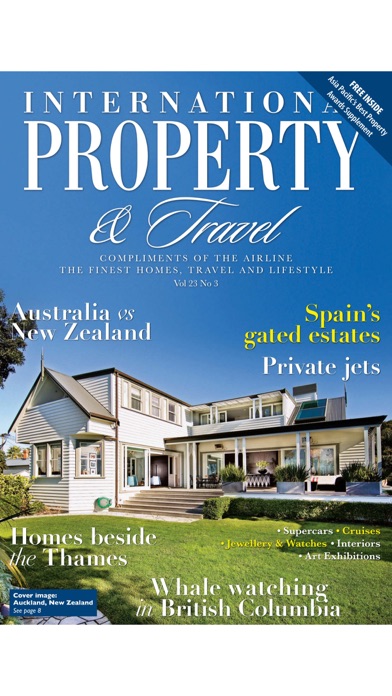 International Property & Travel Magazine Screenshots