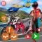 Trial Bike VS Police Heli