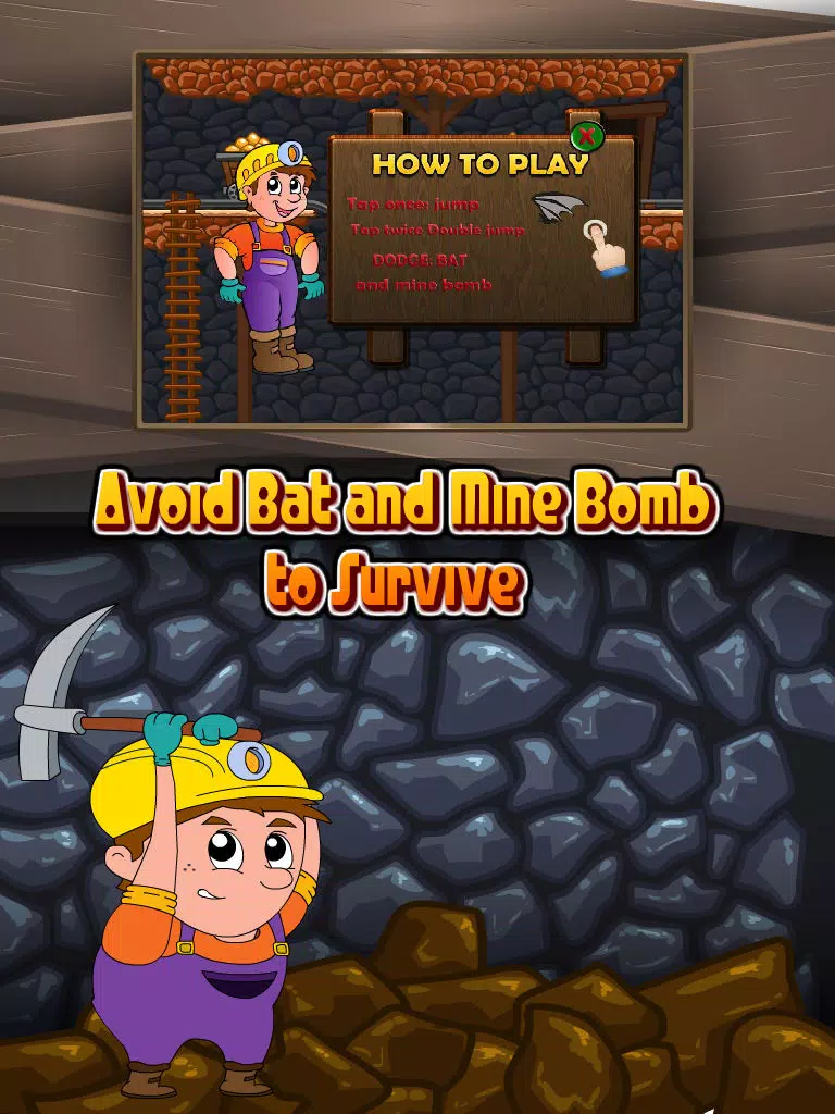 تصاویر Escape the Pitfall: Gold Mine Dash Escape iPad 