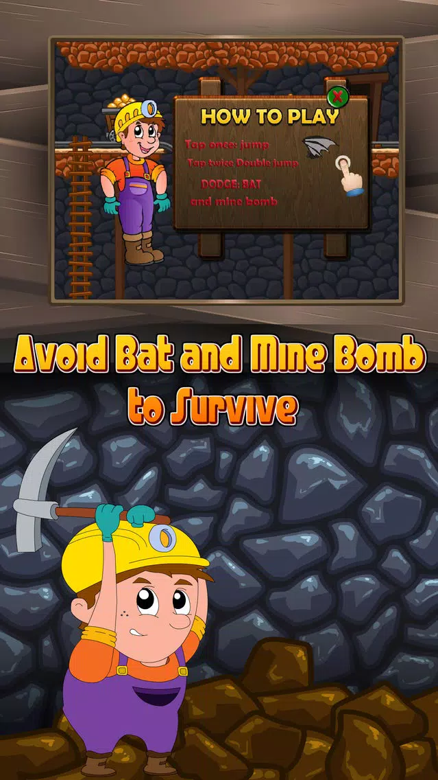 تصاویر Escape the Pitfall: Gold Mine Dash Escape