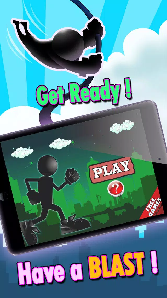 Flick and Fly Slingshot Stickman Crash Screenshots