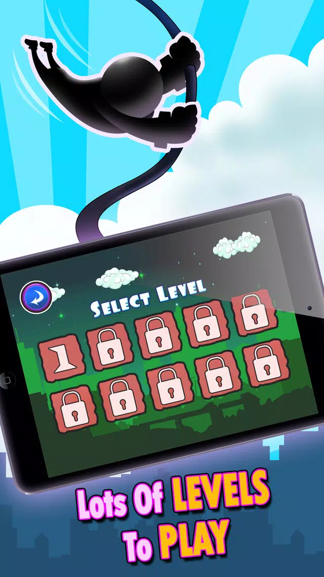 Flick and Fly Slingshot Stickman Crash Screenshots