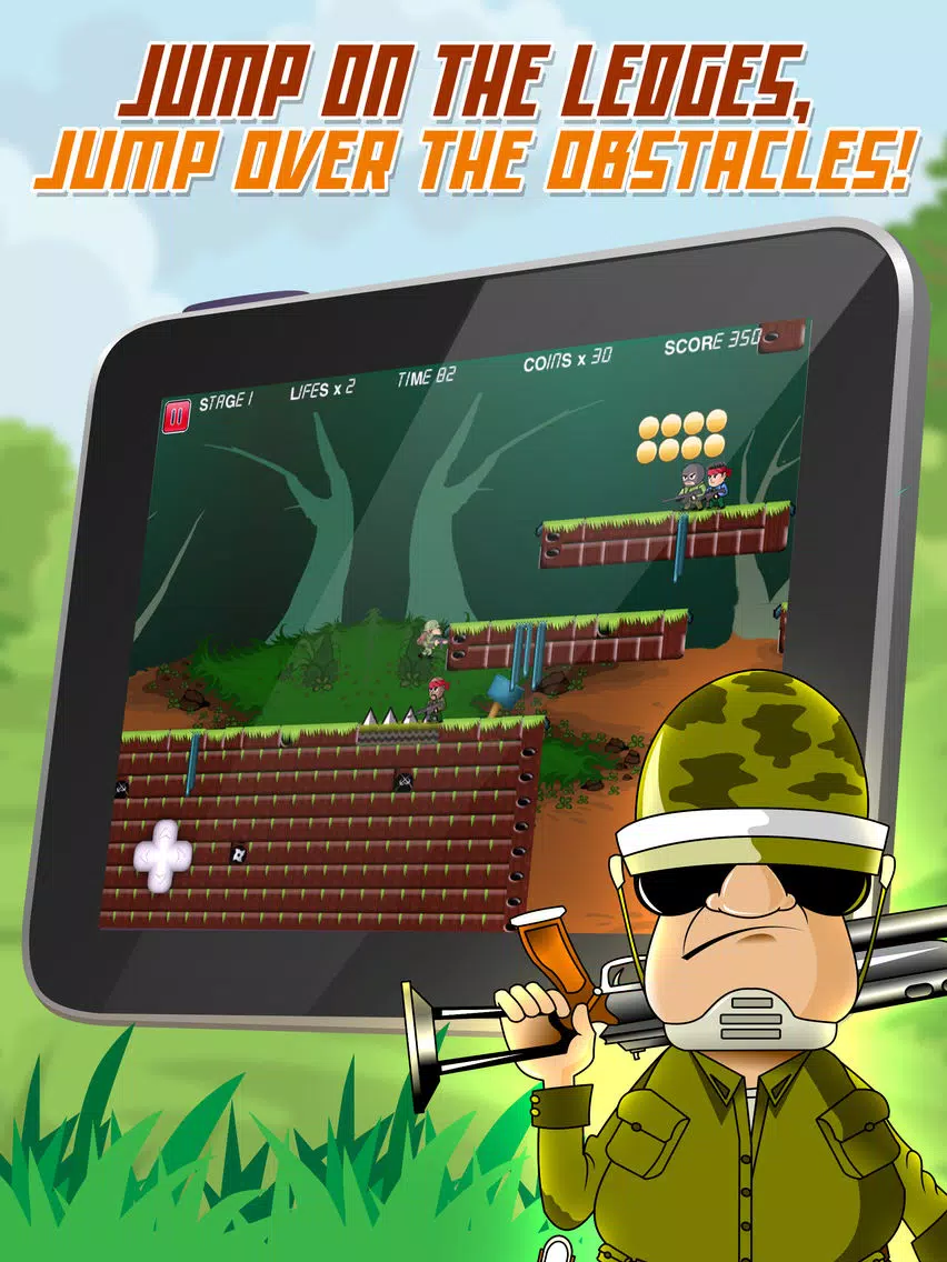 Super Troopers Jungle Army Adventures iPad  Screenshots