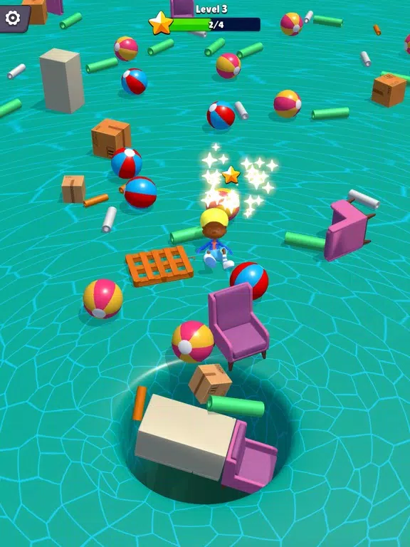Hungry Hole 3D iPad  স্ক্রিনশট