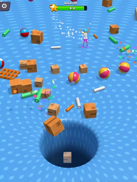 Hungry Hole 3D iPad  স্ক্রিনশট