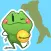 Travel Frog - iMessage Sticker