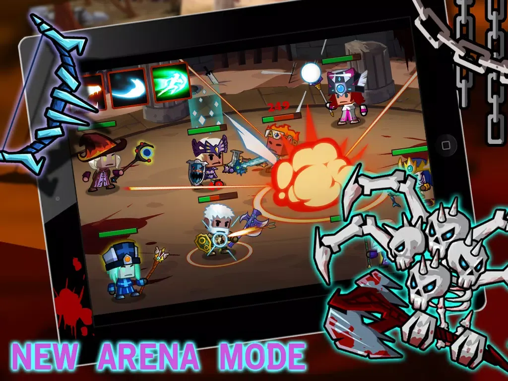 Heroes vs Monsters iPad 应用截图