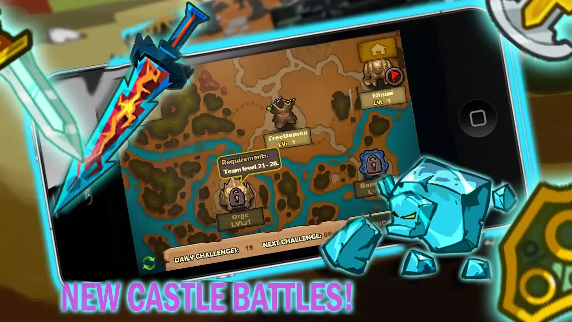 Heroes vs Monsters应用截图
