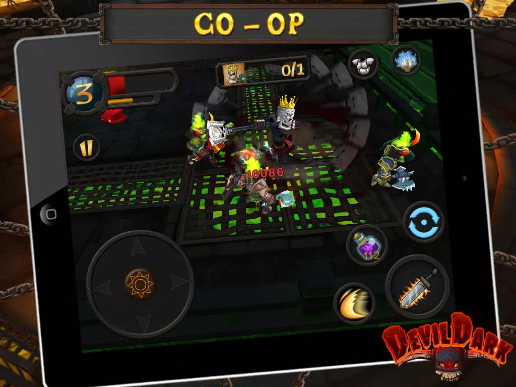 DevilDark: The Fallen Kingdom iPad 应用截图
