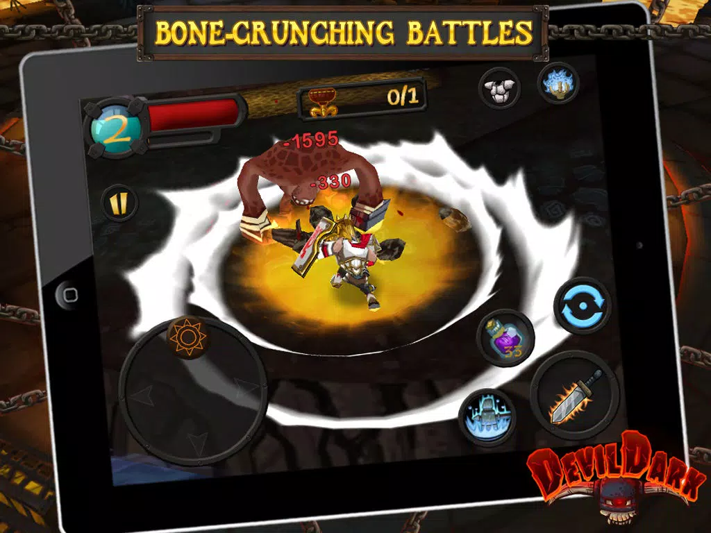DevilDark: The Fallen Kingdom iPad 应用截图