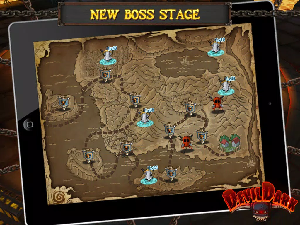 DevilDark: The Fallen Kingdom iPad 应用截图