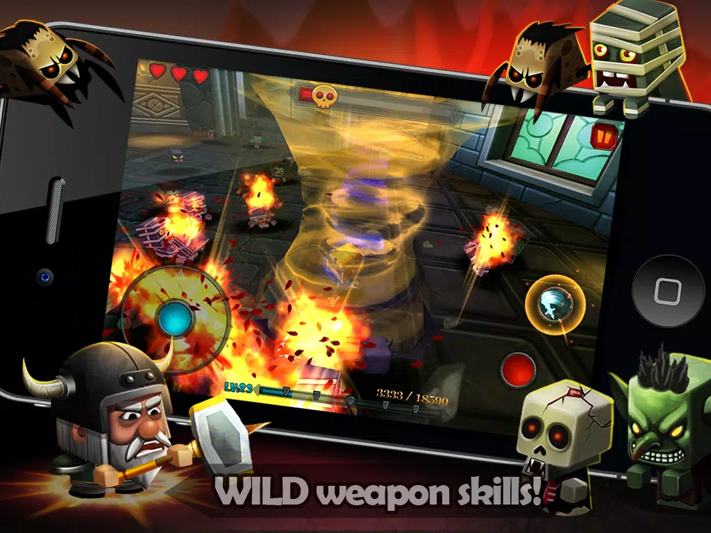 TinyLegends™ Crazy Knight iPad 應用截圖
