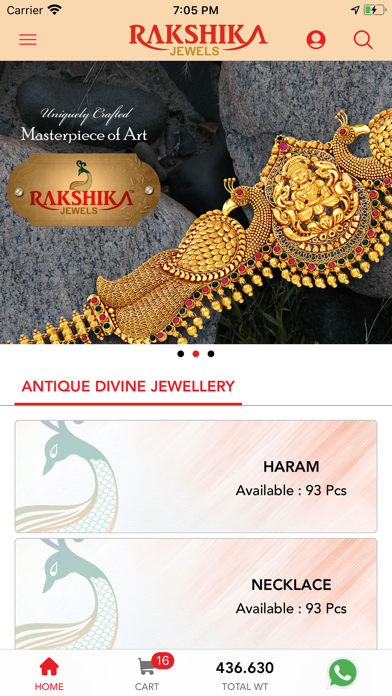 Rakshika Jewels - Online Screenshots