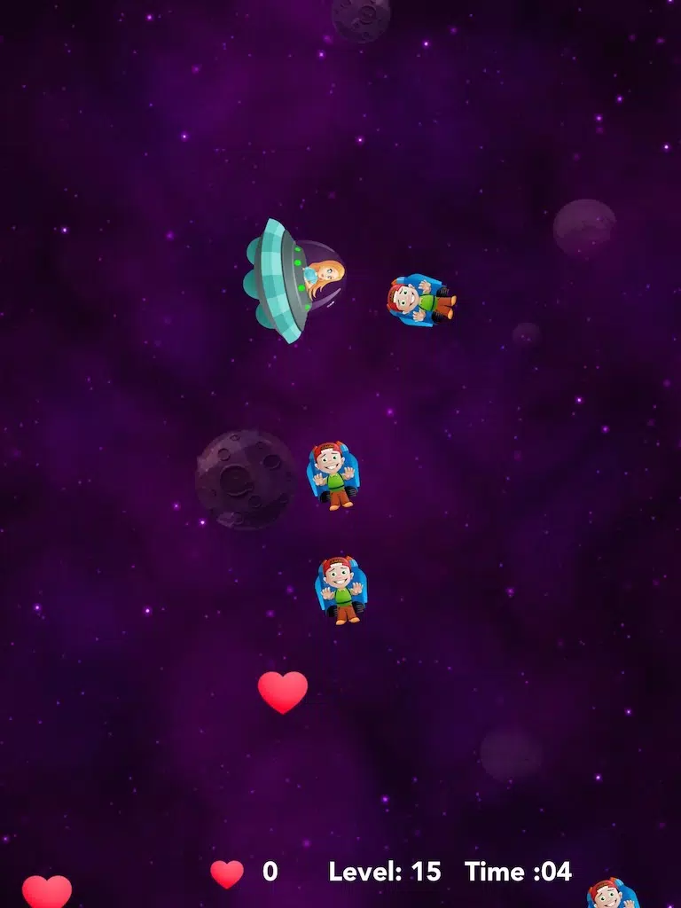 Girl Avoid The Boys - Jetpack Escape Mania (Free) iPad Screenshots