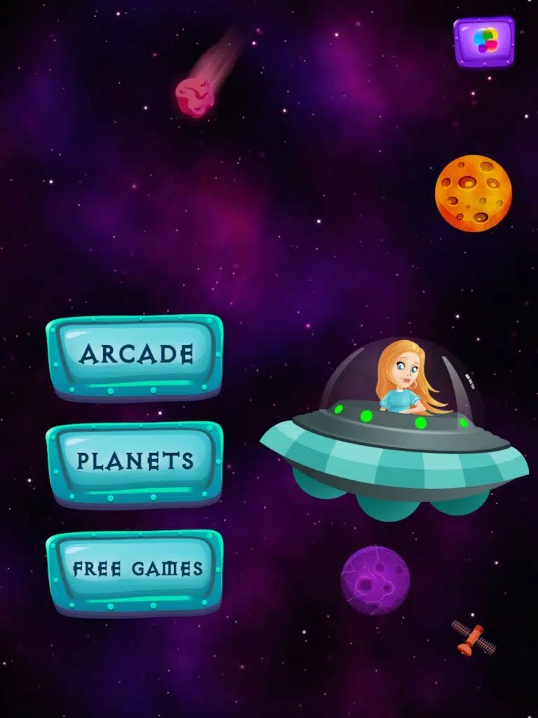Girl Avoid The Boys - Jetpack Escape Mania (Free) iPad Screenshots