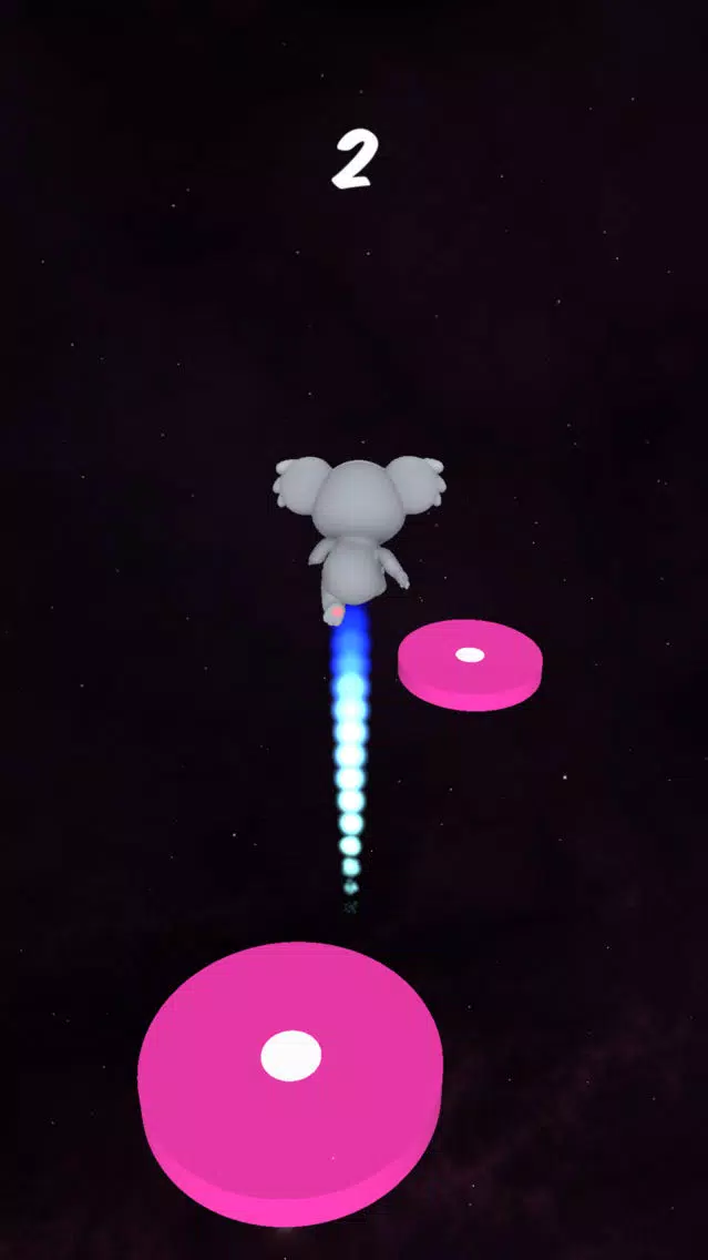 Ảnh chụp màn hình của Animal Jump - Space Cadet 3D