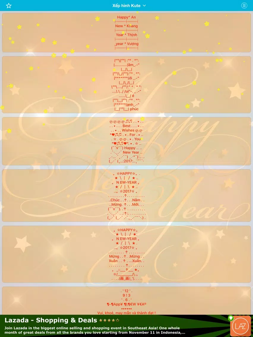 Tin Nhắn Chúc Tết 2019 iPad Screenshots