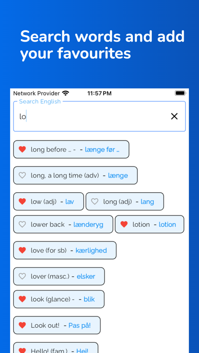 Learn Danish From English Screenshots