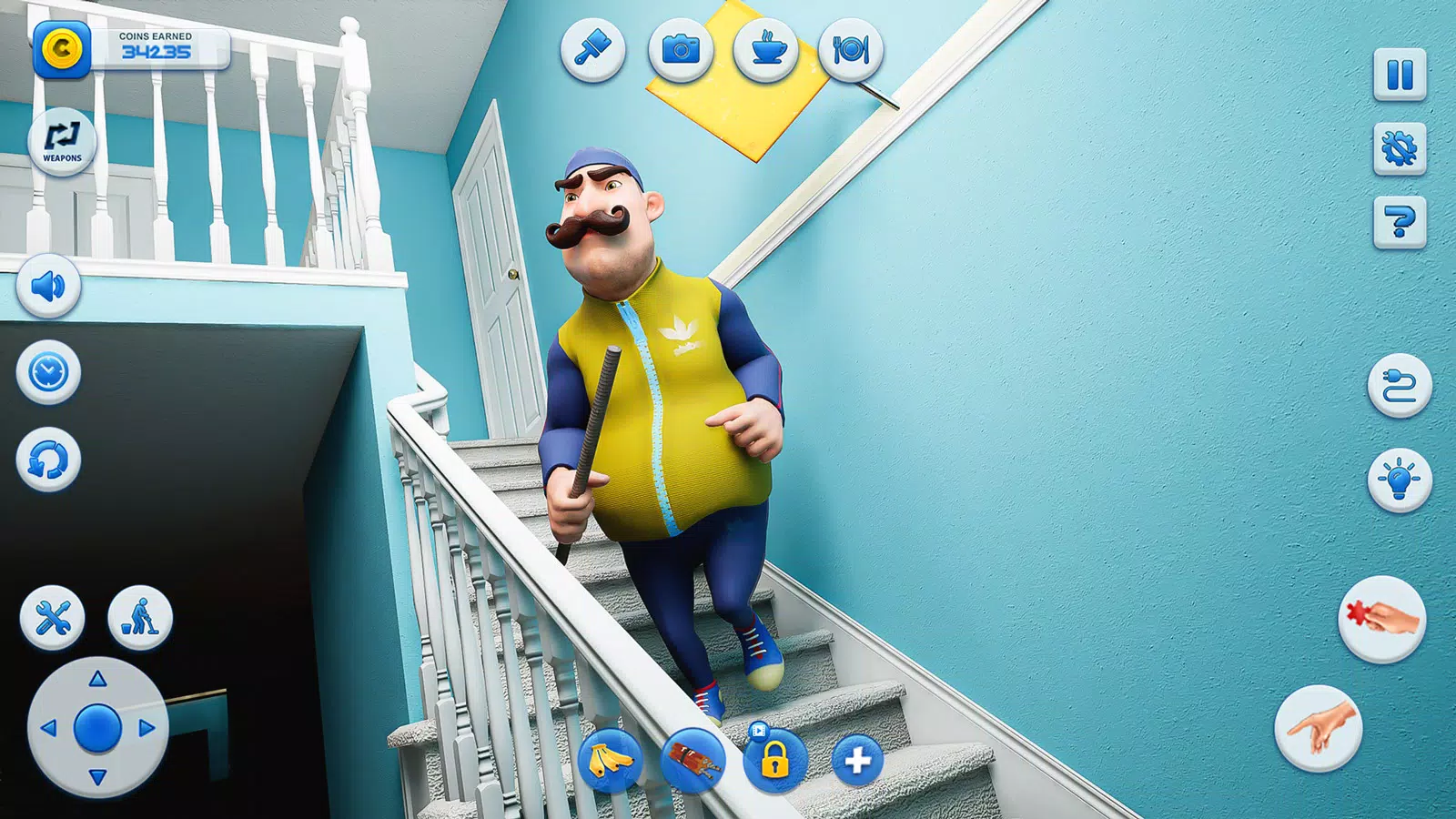 Scary Dark 3D Neighbor Riddle Screenshots