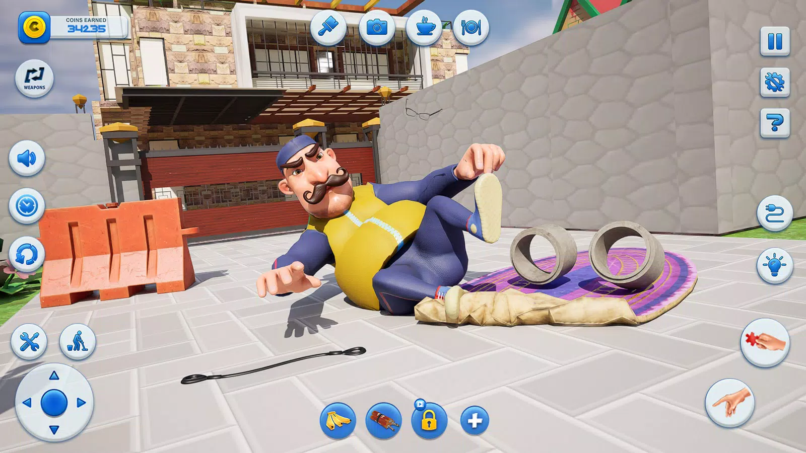 Scary Dark 3D Neighbor Riddle Screenshots
