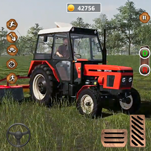 US tractor Farm Game